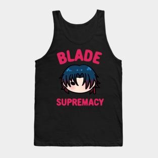 Honkai Star Rail Blade supremacy chibi typography | Morcaworks Tank Top